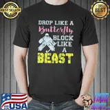 Best Block Like A Beast Quote, Field Hockey Goalie Unisex T-Shirt
