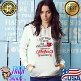 Best I just want to drink hot chocolate and watch Christmas movie T-shirt