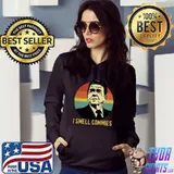 Best I Smell Commies Funny Ronald Reagan Political Pun T-Shirt