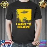 Best I Want To Believe UFO Vintage Shirt
