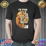 Best I'm Steve I'm No Longer A Slave To Fear I Am A Child Of God Shirt