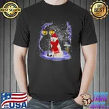 Best Kuvasz Santa Snow Christmas Light Winter Pajama T Shirt