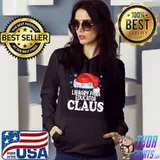 Best Library Para Educator Claus Christmas Matching Costume T-Shirt