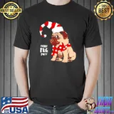 Best Merry Pug Party Christmas shirt