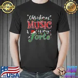 Best Music Christmas music is my forte Merry Christmas T-Shirt