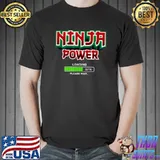 Best Ninja Power Loading Please Wait Funny Superpower Graphic T-Shirt