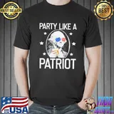 Best Party like a patriot george Washington merica 4th of july shirt