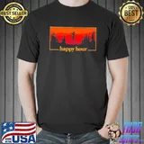 Best Running happy hour shirt