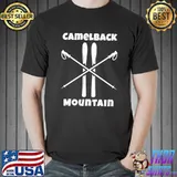 Camelback Mountain Pennsylvania Sking Skier Skis Ski Nordic T- Unisex