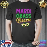 Carnival Celebration Queen Masquerade Costume Mardi Gras T-Shirt