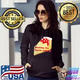 Cherry Topped Cheesecake Slice Rocking The World With It Shirt