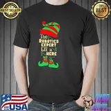 Classic Robotics expert Elf Christmas Matching Family Christmas TShirt