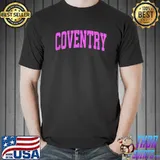 Coventry Rhode Island RI Vintage Athletic Sports Pink Design T-Shirt