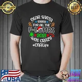 Dear Santa Sorry For All The F Bombs 2021 Was Crazy CNA Life Christmas Sweater T shirt