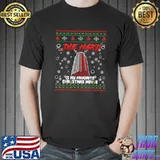 Die-Hard Is My Favorite Christmas Movie Funny Ugly Christmas T-shirt