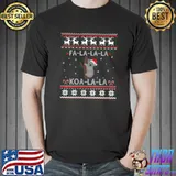 Fa-la-la Koala-la-la Cute Koala Bear Australian Xmas Ugly T-shirt