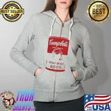 Fantastic Campbell’s Football Soup Can Shirt Full Zip Hooded