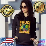 Fauci Ouchie Valentine the FAUCH Alien UFO Valentine Day T-Shirt