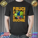 Fauci Ouchie Valentine the FAUCH Alien UFO Valentine Day T-Shirt Unisex