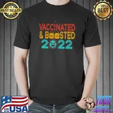Fully Vaccinated and Boosted 2022 Pro Vaccine am Vaccinated Premium T-Shirt Unisex
