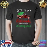 Fun Christmas This Is My Christmas Movie Watching T-Shirt