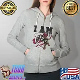 Funny Baby Groot I Am Atlanta Falcons Full Zip Hooded