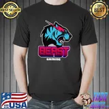 Funny Beast Gaming Women Men Girls Boys T-shirt