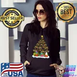 Funny Bee Christmas Tree Ornament Decor Funny Bee For Girls T-Shirt