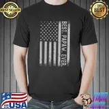 Funny Best Papaw Ever America Flag Gift For Men Father's Day T-Shirt