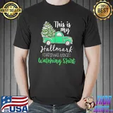 Funny Christmas This Is My HaLlmarks Movie Watching Tee Shirts
