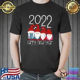 Funny Happy New Year 2022 Nordic Gnomes Lover New Year’s Eve Party Pullover Hoodie Unisex
