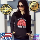 Funny Heart Survivor For Heart Disease I Wear Red Heart Awareness T-Shirt