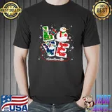 Funny Love School Nurse Life Christmas Santa Stethoscope T- Unisex