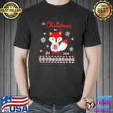 Funny Official Its Christmas for Fox Sake 2022 T-Shirt