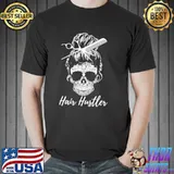 Funny Perfect skull sugar girl hair hustler shirt