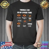 Funny Pickleball, Things I Do In My Spare Time Pickleball T-Shirt Unisex