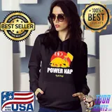 Funny Pokémon - Pikachu Power Nap T-Shirt