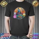 Funny Retro Microscope Biologist Geek Science Laboratory Biology T-shirt