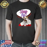 Funny Stay Fly Santa Design T-Shirt