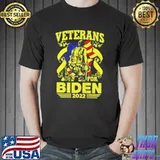 Funny Veterans for Biden 2022 shirt