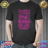Grandma's House Rules Family List T-Shirt