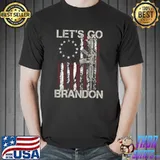 Gun American Flag Patriots Let’s Go Brandon T Shirt