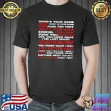 Hey What's Your Name Tony And Ezekiel T-Shirt