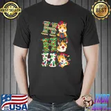 Ho Ho Ho Guinea Pigs Lovers Funny Christmas Ornaments T- Unisex