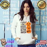 I Teach The Cutest Pumpkins In The Patch Halloween Teacher T-shirt