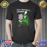 I wanna Hippo Hero for Christmas T-shirt