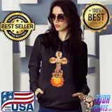 In jesus name i play guitar shirt