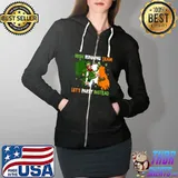 Irish Running Team Let's Party Instead Patrick's Day For Men T-Shirt Full Zip Hooded