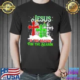 Jesus Is the Reason for the Season Holiday Christmas Pyjama T-Shirt