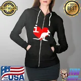 Kangoroos Australia Funny T-Shirt Full Zip Hooded